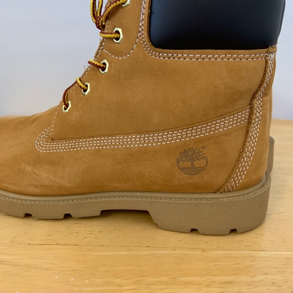 Timberland Premium 6-inch Waterproof Boots in Wheat Nubuck Size 7M - Picture 12 of 16